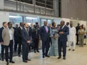 Visite de travail et d’amitié en Côte d’Ivoire : le Ministre Souleymane Diarrassouba fait découvrir le Parc des Expositions d’Abidjan au Président de la transition du Gabon